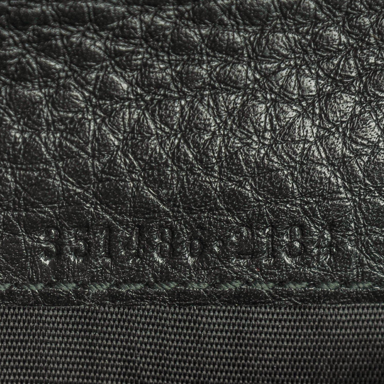 Gucci Pebbled Calfskin Medium Soho Zip Around Wallet Black 7 of 7