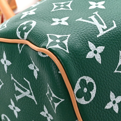Louis Vuitton Calfskin Monogram Speedy P9 Bandouliere 25 Green 8 of 11