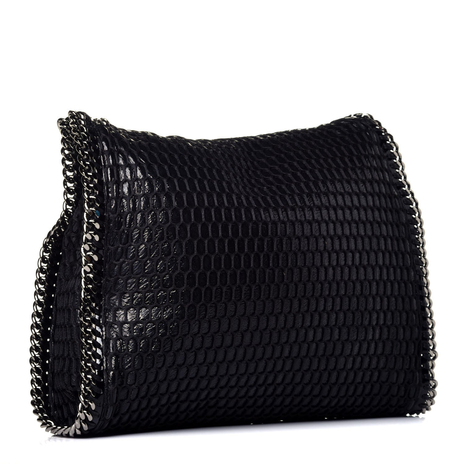 Stella McCartney Patent Net Small Falabella Tote Black 3 of 8