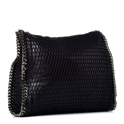 Stella McCartney Patent Net Small Falabella Tote Black 3 of 8