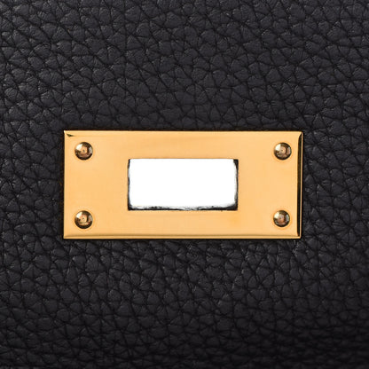 Hermes Taurillon Clemence Kelly Retourne 32 Black 23 of 36