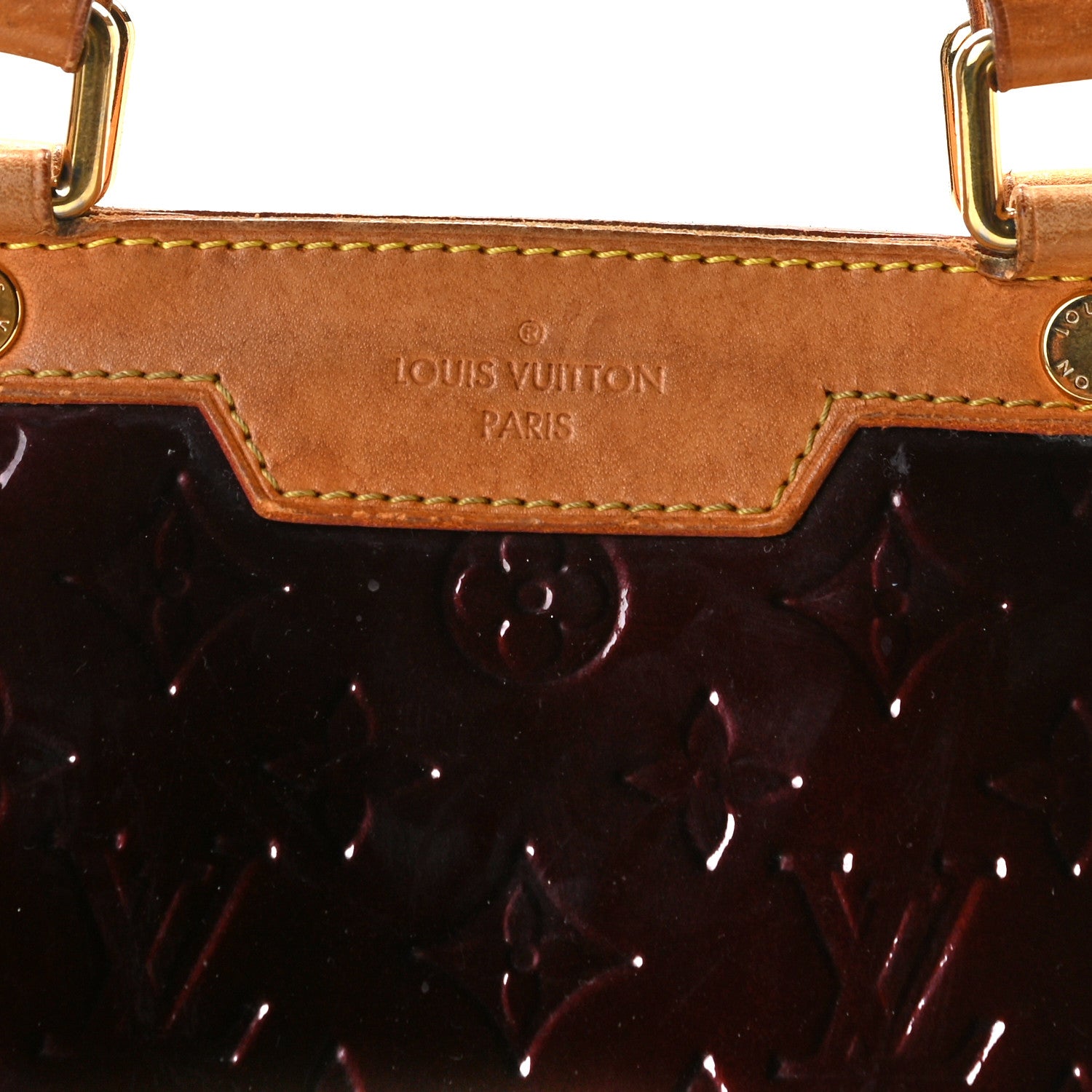 Louis Vuitton Vernis Brea MM Amarante 16 of 23