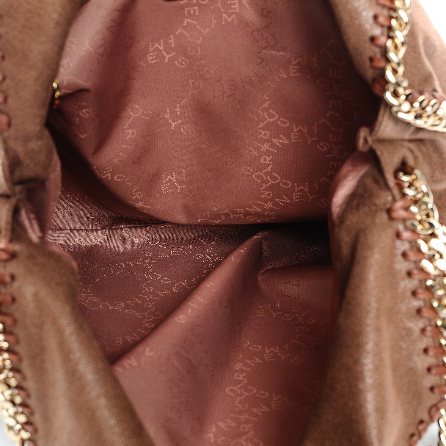 Stella McCartney Shaggy Deer Small Falabella Tote Maple 5 of 6