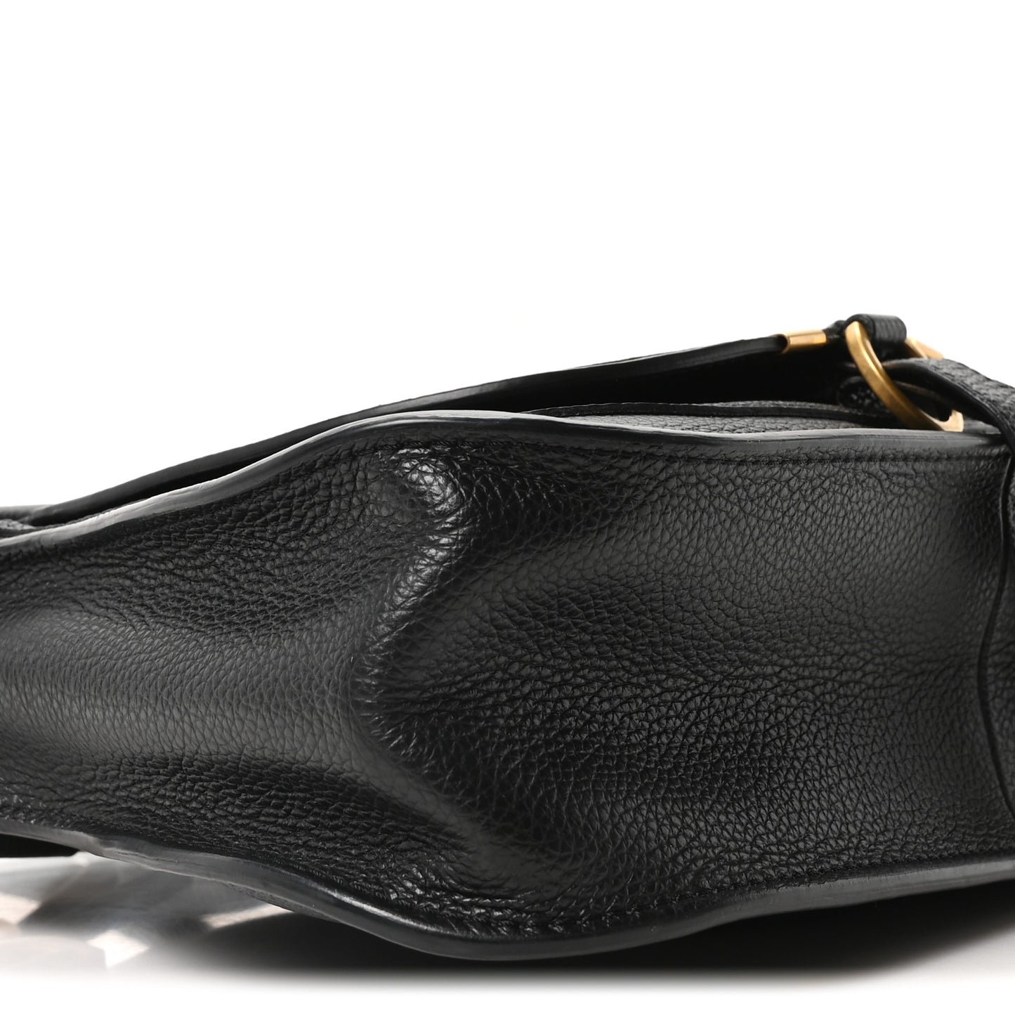 Calfskin Small Marcie Satchel Black