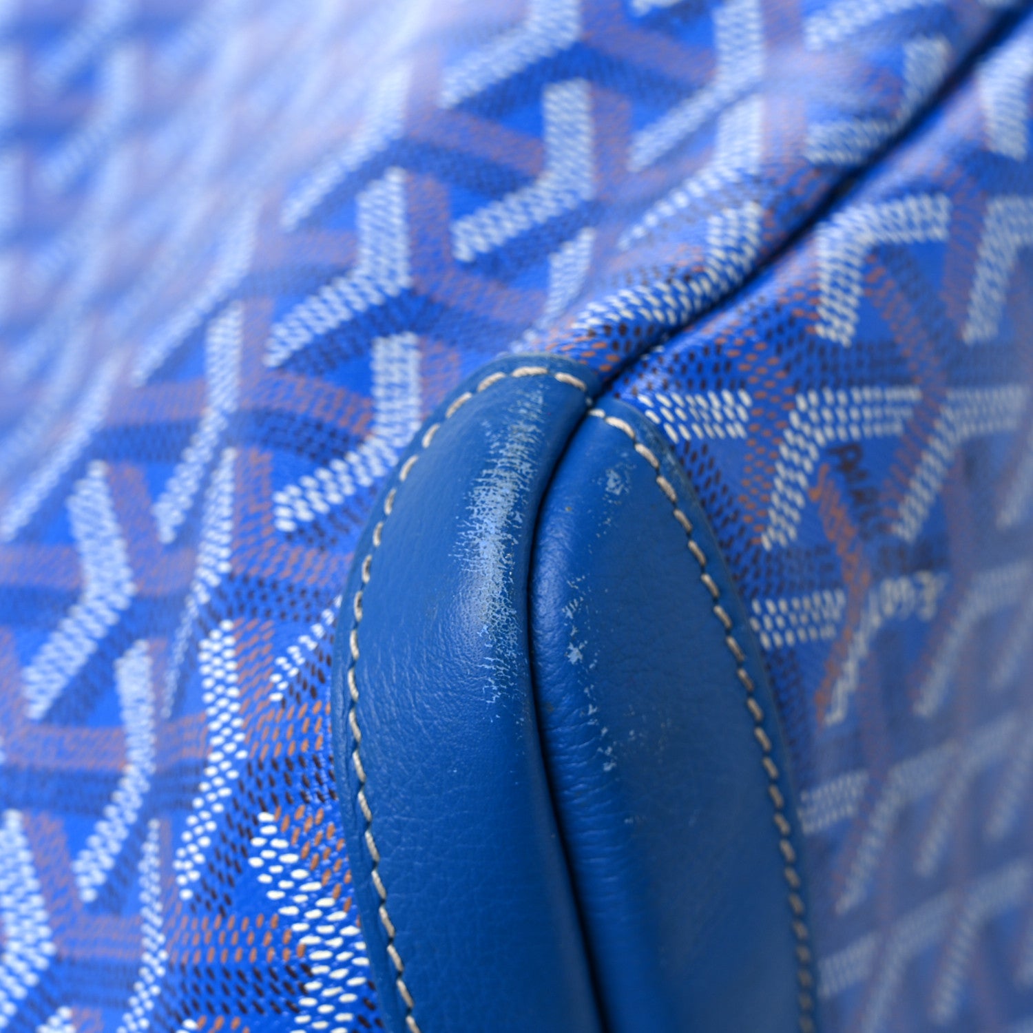 Goyard Goyardine Artois MM Blue 8 of 14