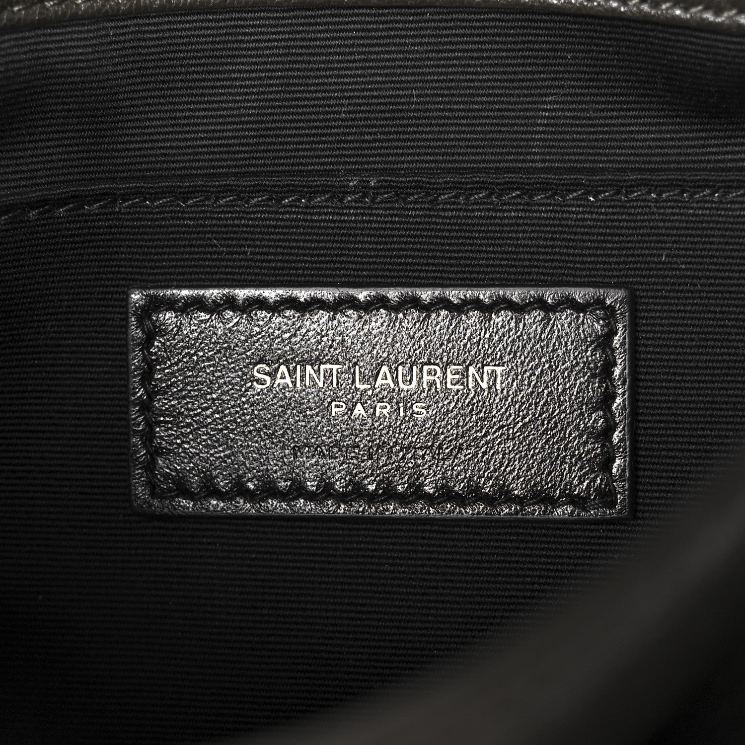 Saint Laurent Grained Lambskin Monogram Mini Niki Chain Satchel Light Musk 6 of 10