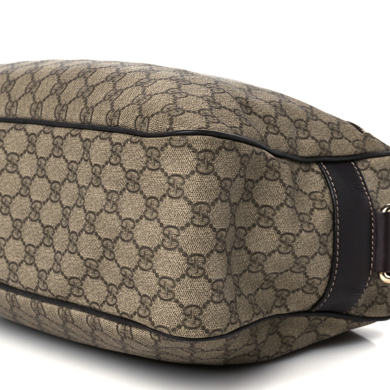 Gucci GG Plus Monogram Large Messenger Bag Dark Brown 10 of 10