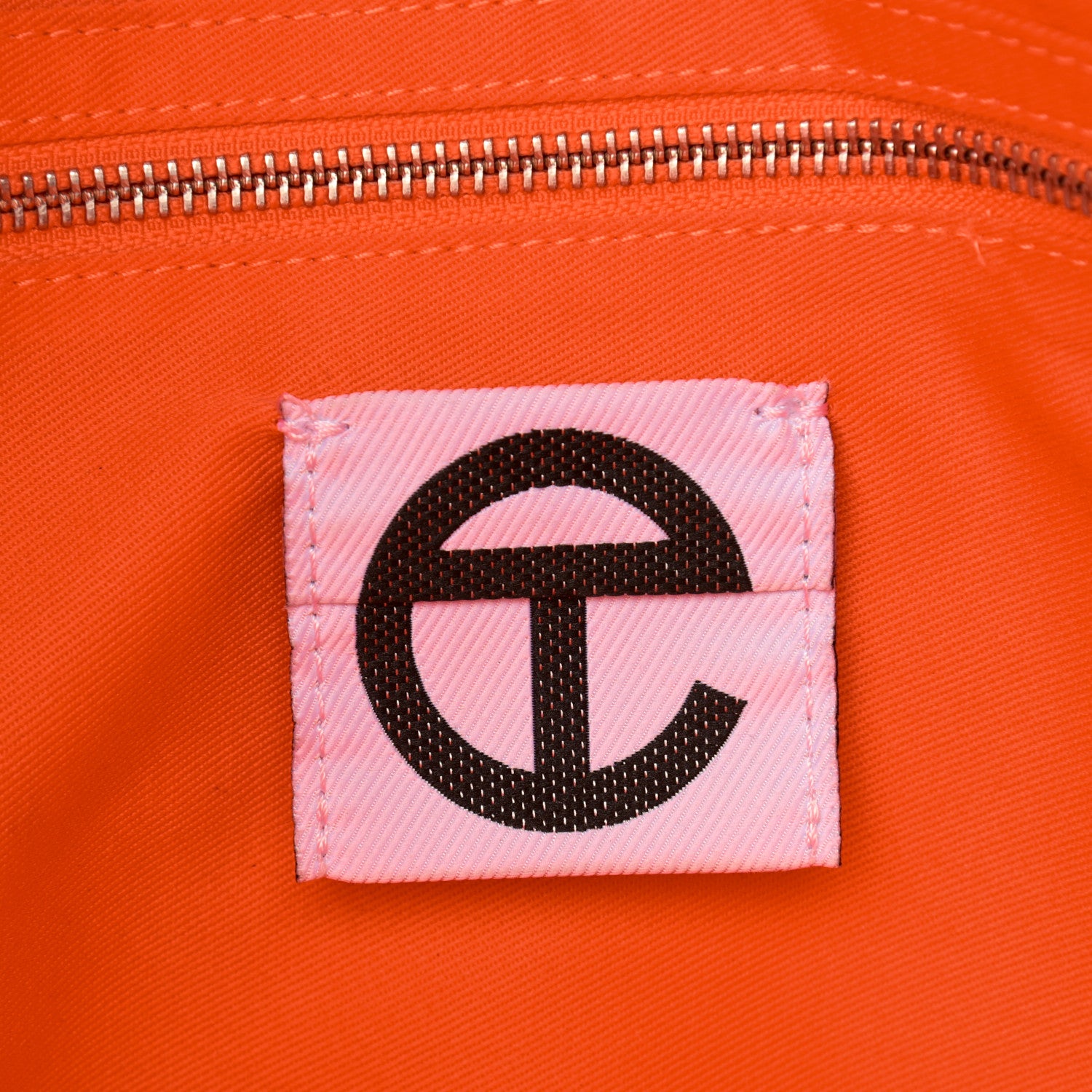 Telfar Vegan Leather Medium Shopping Bag Orange 6 of 16