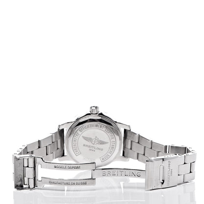 Breitling Stainless Steel 33mm Colt Ocean Chronometer Quartz Watch Blue A77387 7 of 10