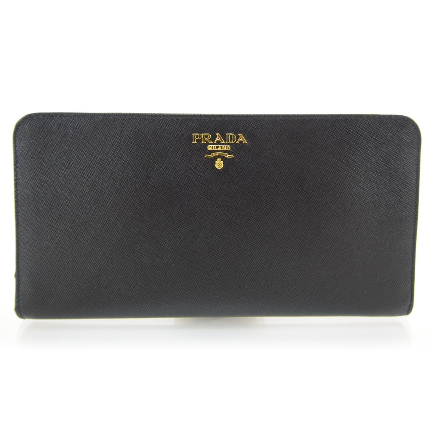 Saffiano Metal Continental Wallet Nero Black