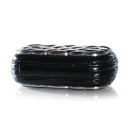 Bottega Veneta Multi Stone Python Knot Clutch 3 of 6