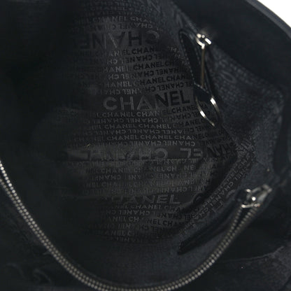 Chanel Caviar Square Stitched Large Tote Black 6 of 10