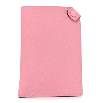 Hermes Epsom Tarmac PM Passport Holder Rose Confetti 1 of 8