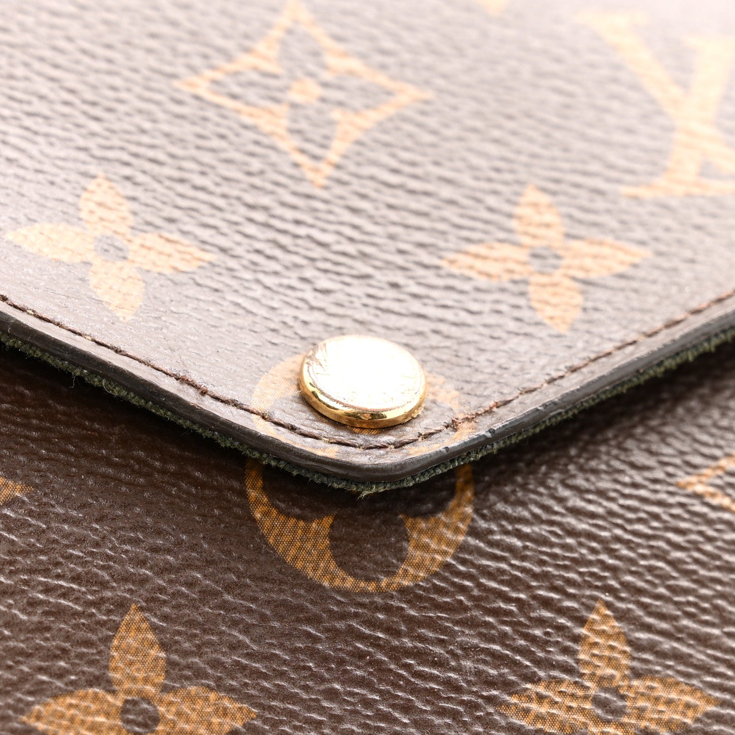 Louis Vuitton Monogram Felicie Strap & Go Kaki 10 of 12