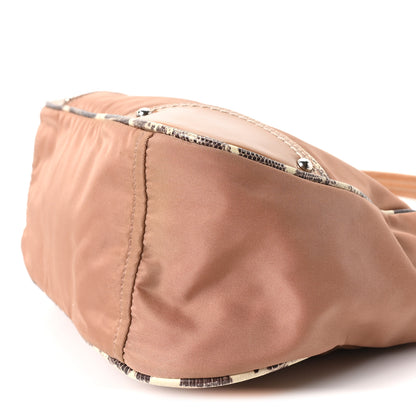 Prada Tessuto Vernice Shoulder Bag Cipria 10 of 10