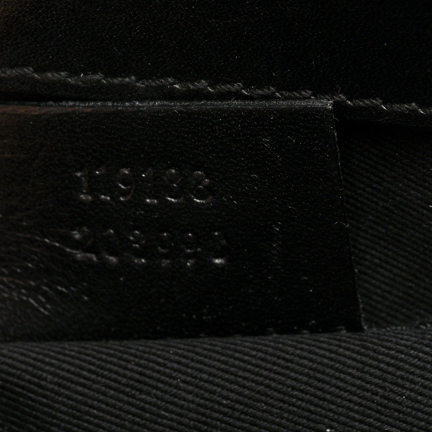 Monogram Studded Horsebit Clutch Black