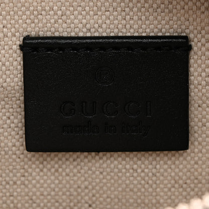Gucci Calfskin GG Tennis Embossed Belt Bag Black 6 of 10