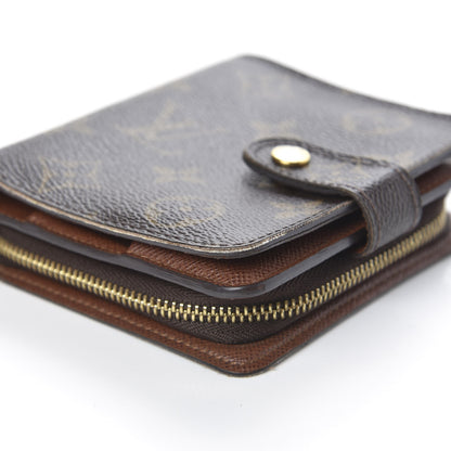 Louis Vuitton Monogram Compact Zippe Zipped Wallet 8 of 11