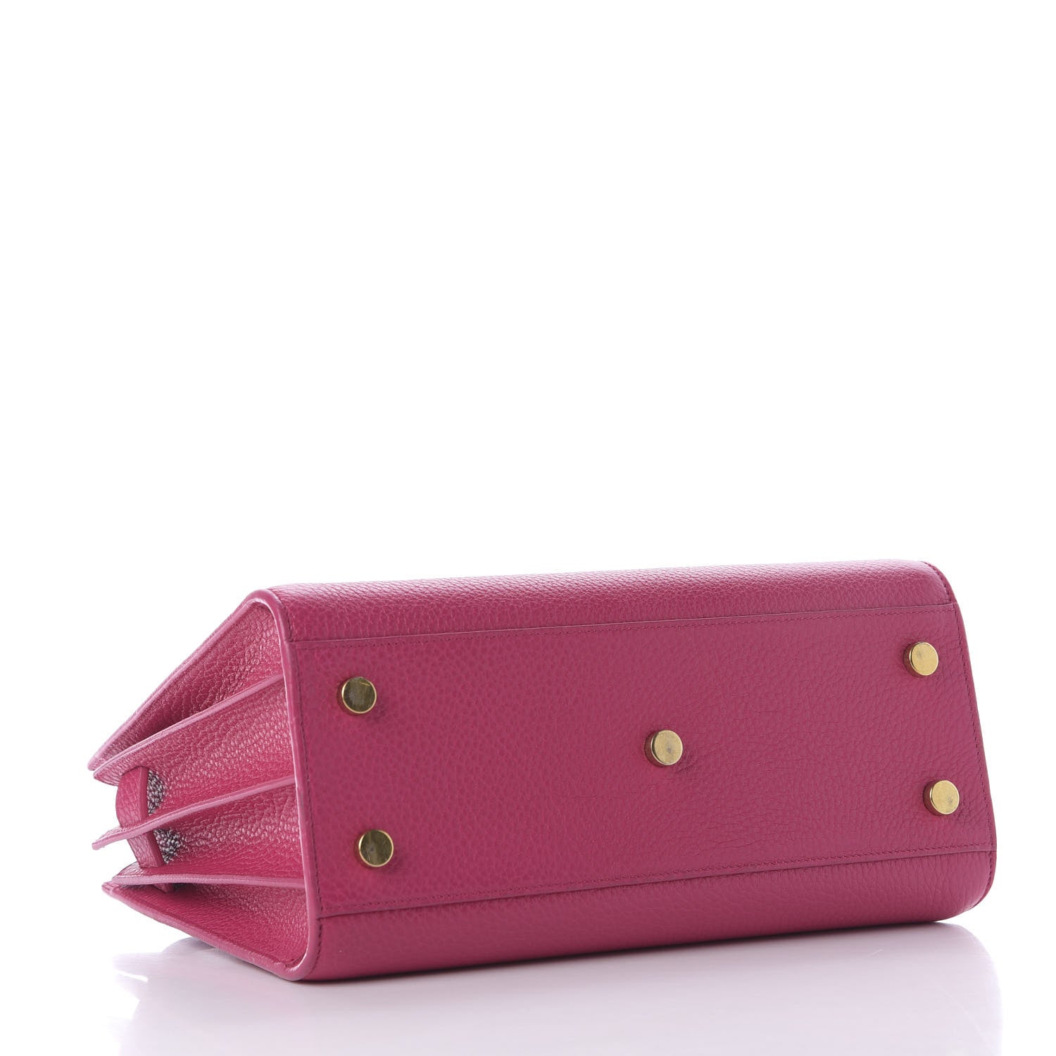 Saint Laurent Calfskin Nano Sac De Jour Lipstick Fuchsia 3 of 7