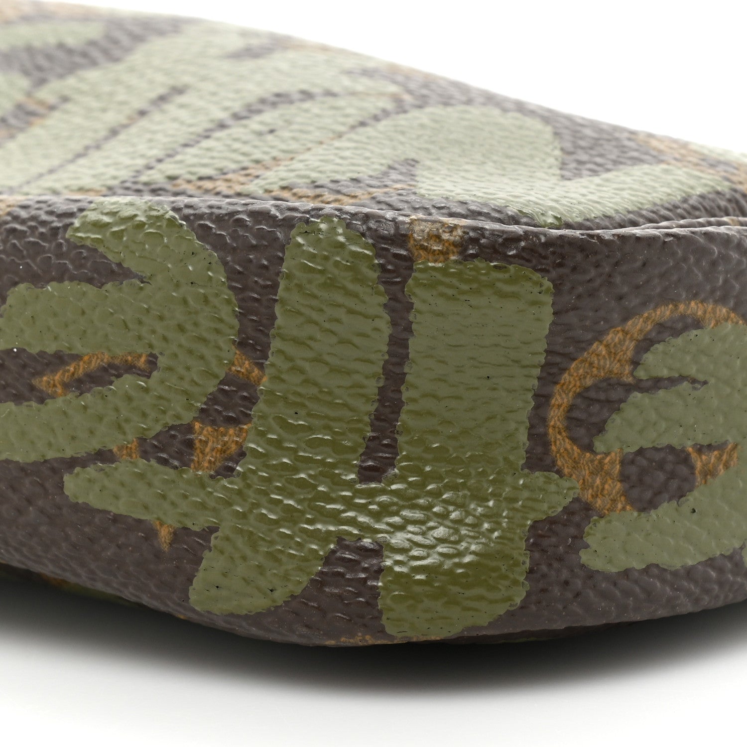 Louis Vuitton Monogram Graffiti Pochette Accessories Kaki 7 of 12