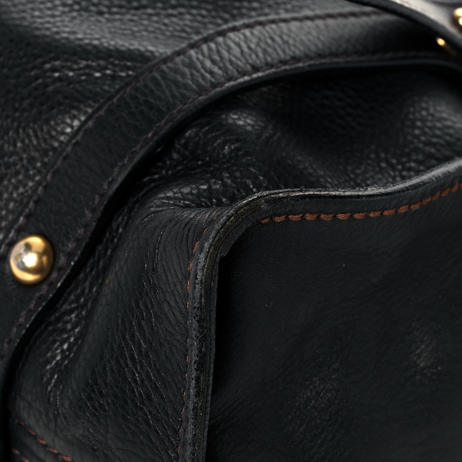 Miu Miu Vitello Lux Peggy Bow Tote Black 5 of 16