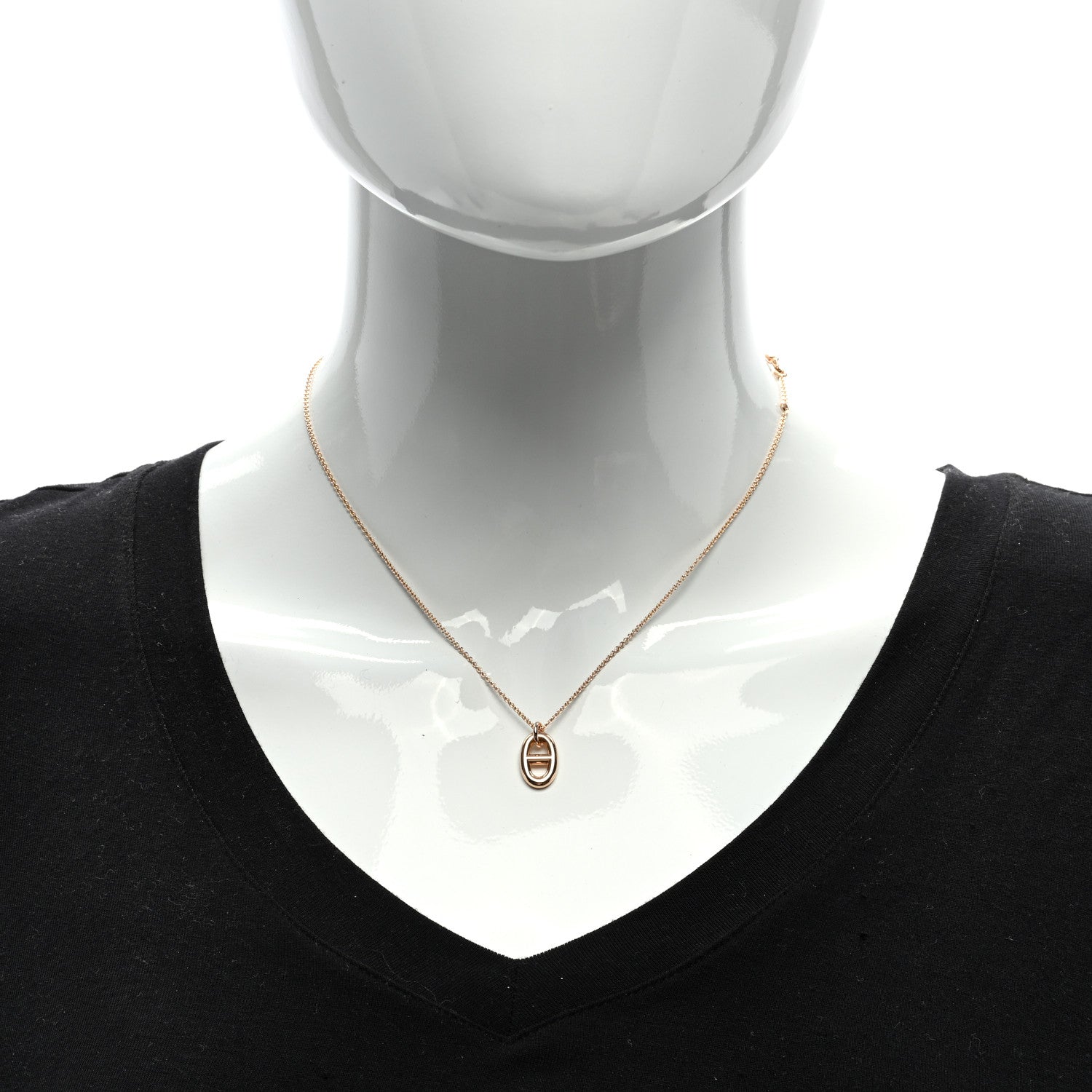 Hermes 18K Rose Gold PM Farandole Pendant Necklace 2 of 5