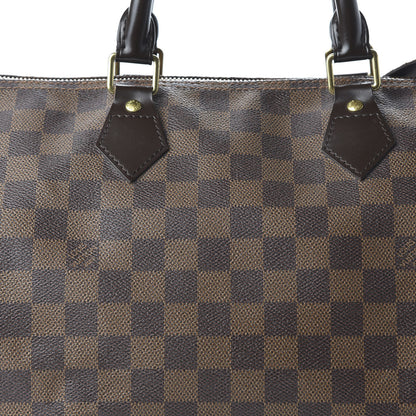 Louis Vuitton Damier Ebene Speedy 35 10 of 10