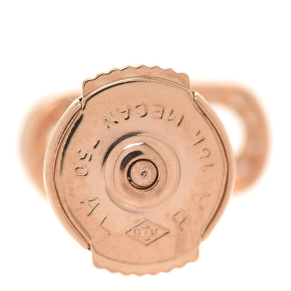 Messika 18K Rose Gold Diamond Move Uno Earrings 5 of 5