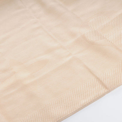 Louis Vuitton Cashmere Silk Etole Jali Shawl Beige 5 of 5
