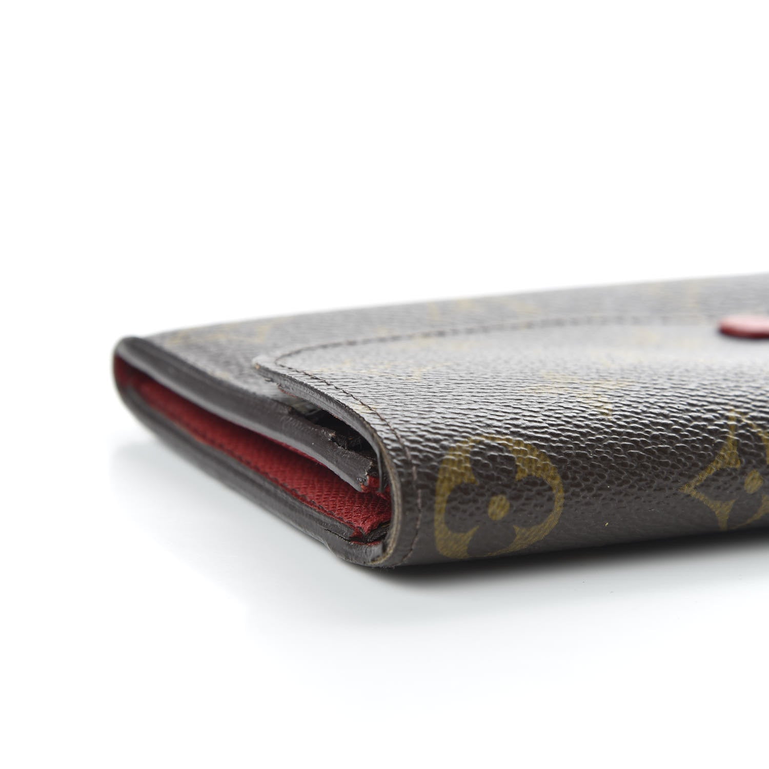 Louis Vuitton Monogram Emilie Wallet Red 9 of 9