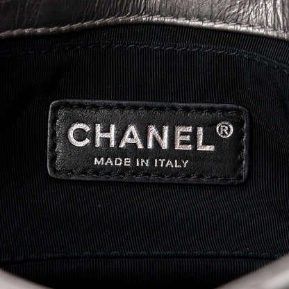 Chanel Metallic Calfskin Mini Chain Me Flap Silver 6 of 12