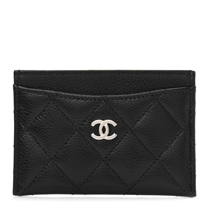 Chanel Caviar Quilted Card Holder Black 1 of 9