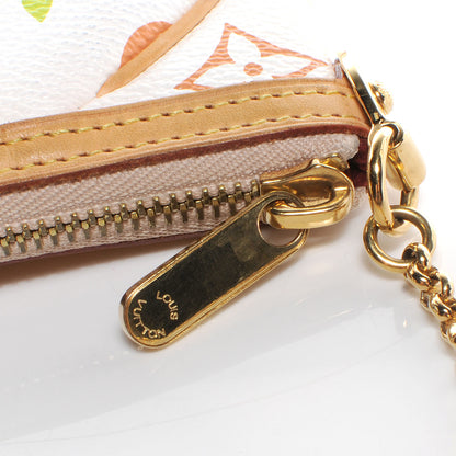 Louis Vuitton Monogram Multicolor Pochette Milla MM White 6 of 9