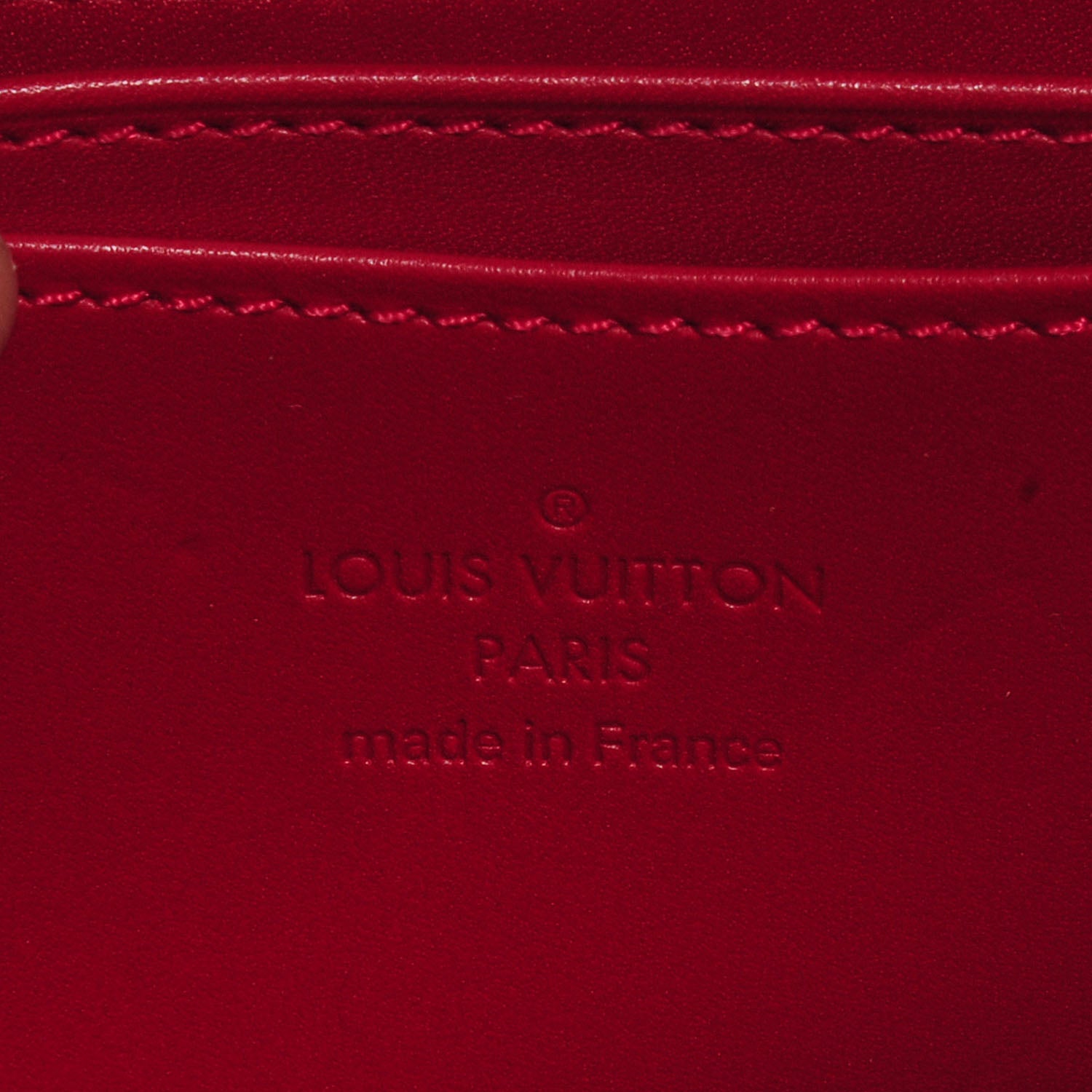 Louis Vuitton Vernis Zippy Coin Purse Pomme D'Amour 6 of 8