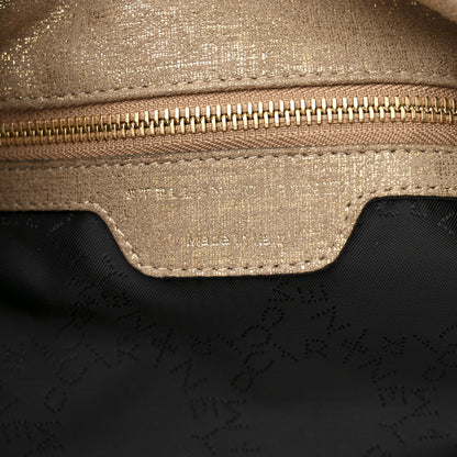 Stella McCartney Shaggy Deer Falabella Big Tote Gold 8 of 13