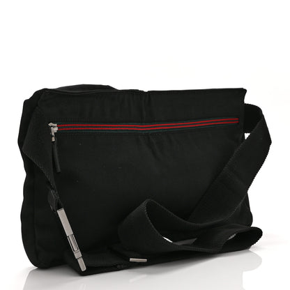 Gucci Canvas Double Pocket Belt Bag Black 3 of 10