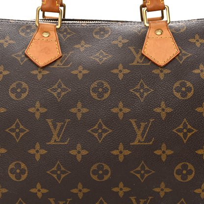 Louis Vuitton Monogram Speedy Bandouliere 30 8 of 12