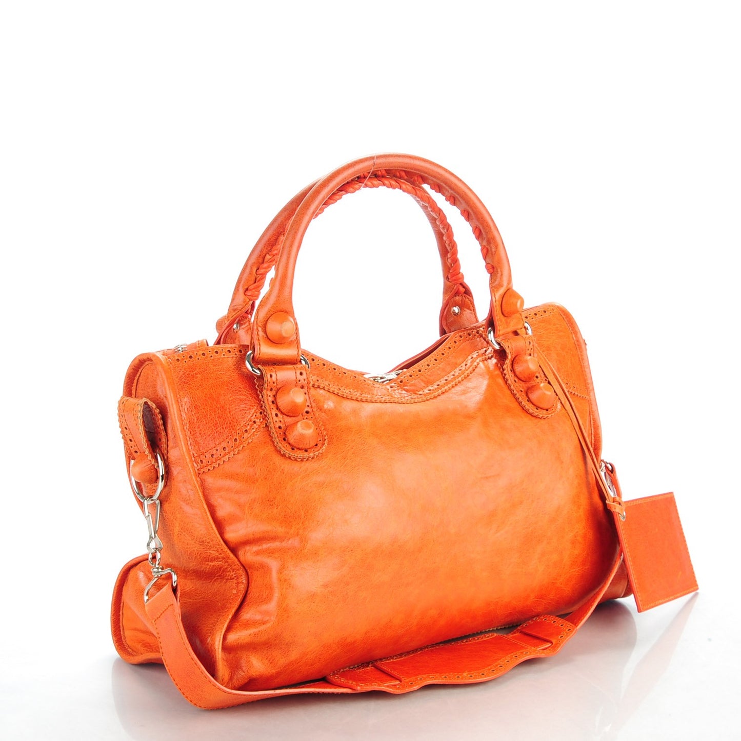 Agneau Giant Brogues Hardware City Mandarine