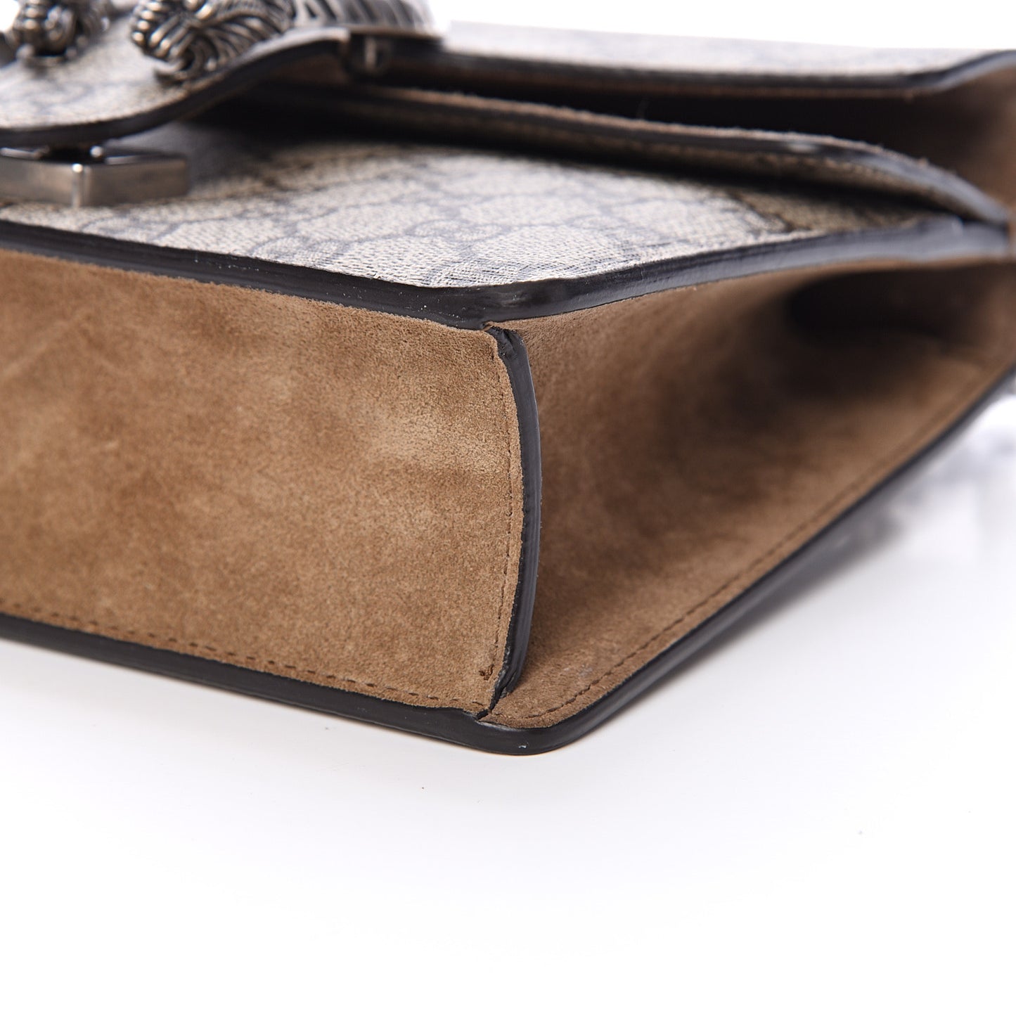 GG Supreme Monogram Mini Dionysus Shoulder Bag Taupe