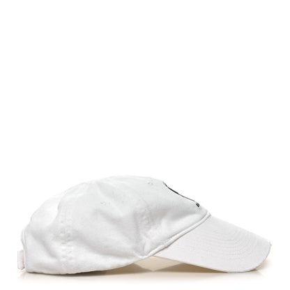 Balenciaga Cotton Drill Pride Cap Hat L White 4 of 10