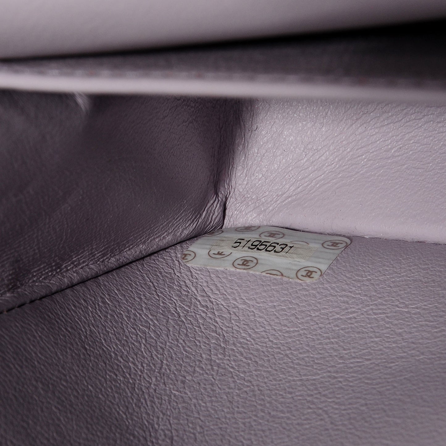 Lambskin Quilted Small Double Flap Lilac