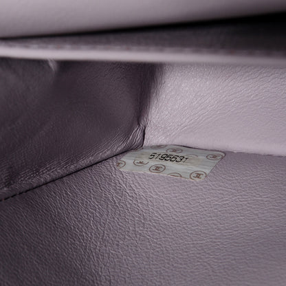 Chanel Lambskin Quilted Small Double Flap Lilac 8 of 9
