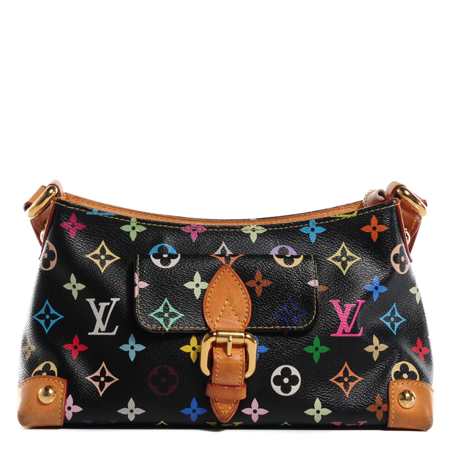 Louis Vuitton Monogram Multicolor Eliza Black 1 of 7
