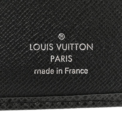 Louis Vuitton Taiga Pocket Agenda Cover Black 6 of 7