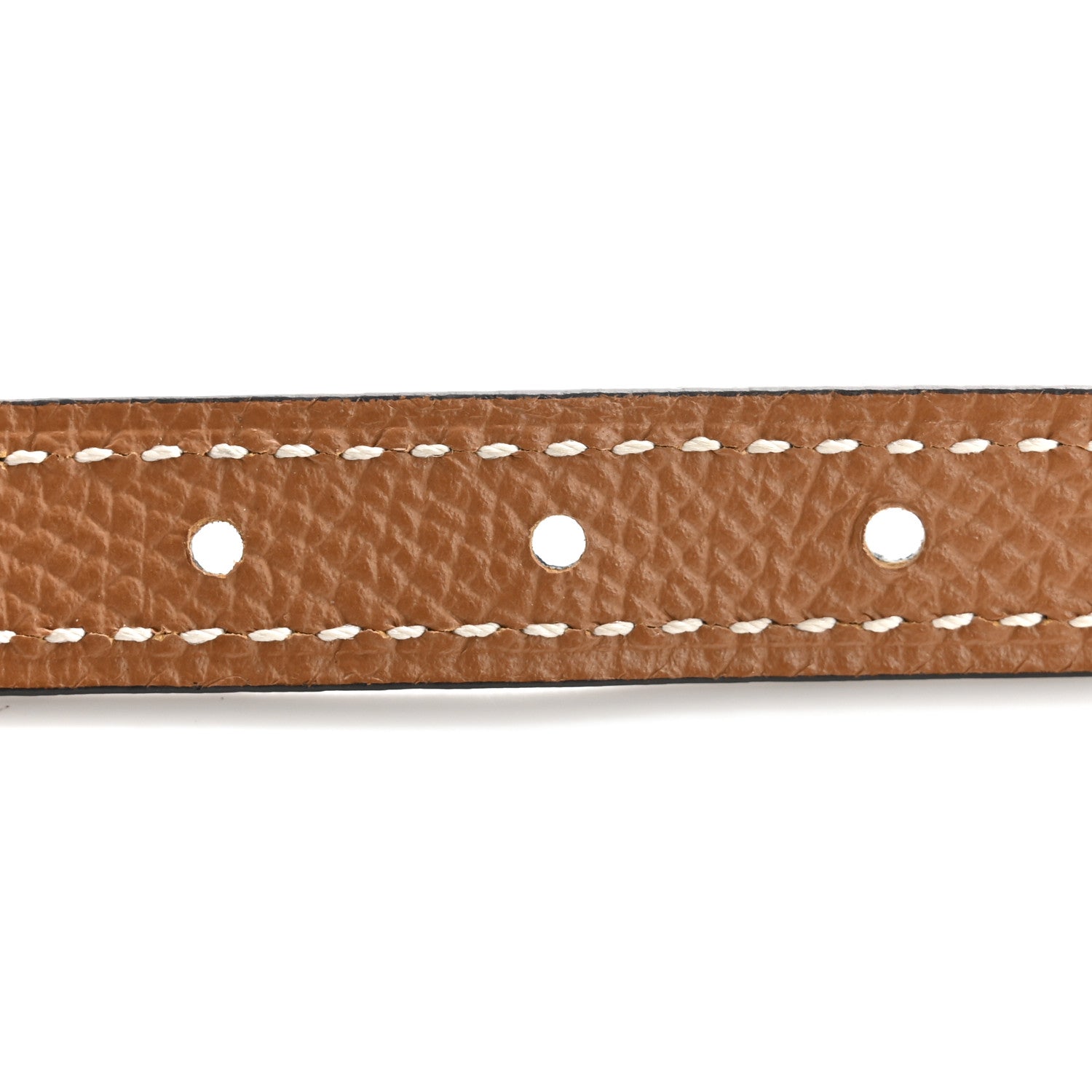 Hermes Swift Epsom 13mm Focus Belt 85 34 Black Gold 4 of 7