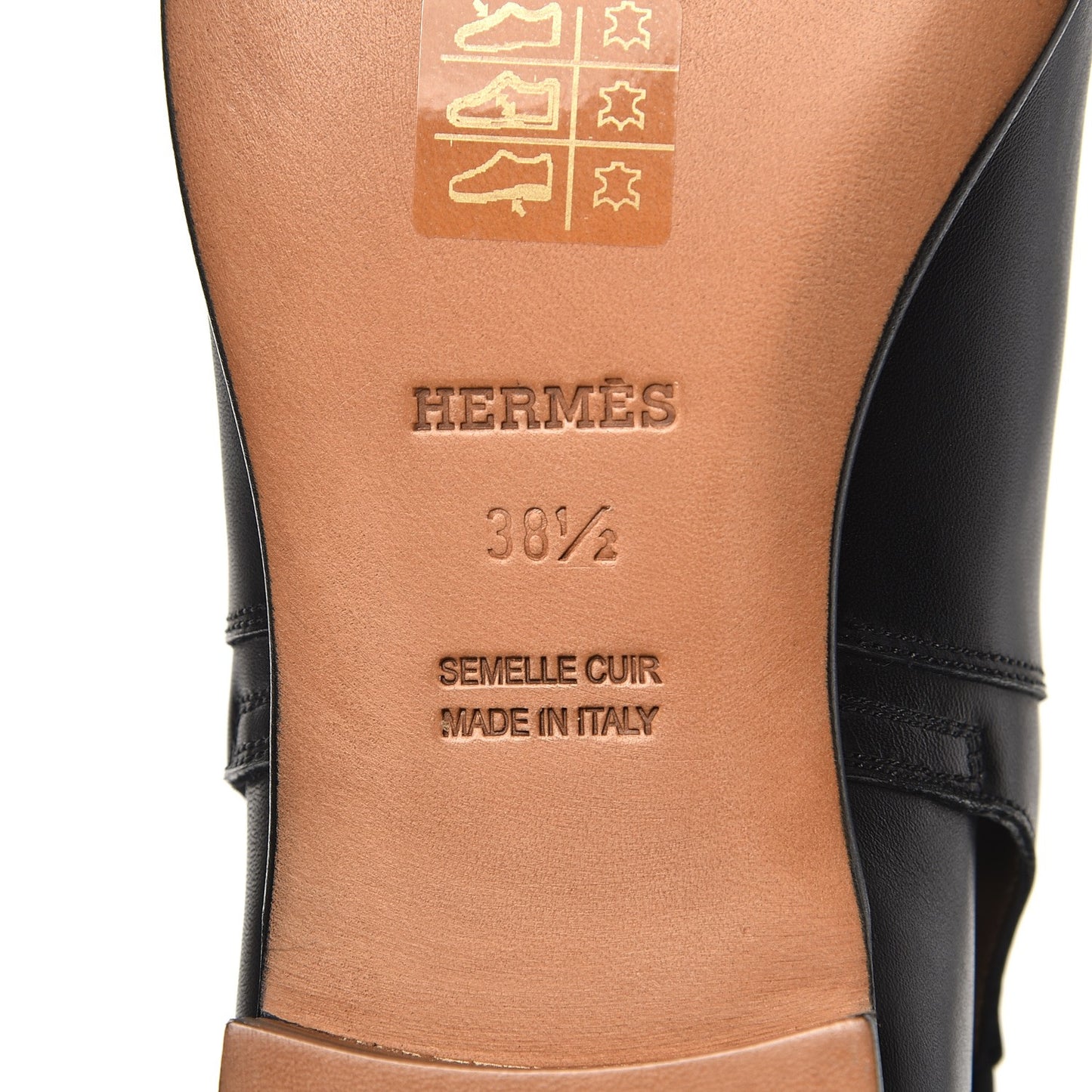 Calfskin Neo Low Boots 38.5 Black