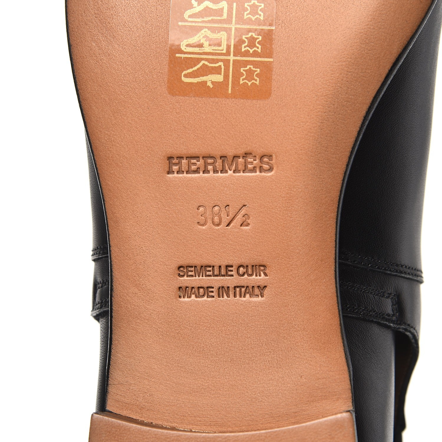 Hermes Calfskin Neo Low Boots 38.5 Black 6 of 7