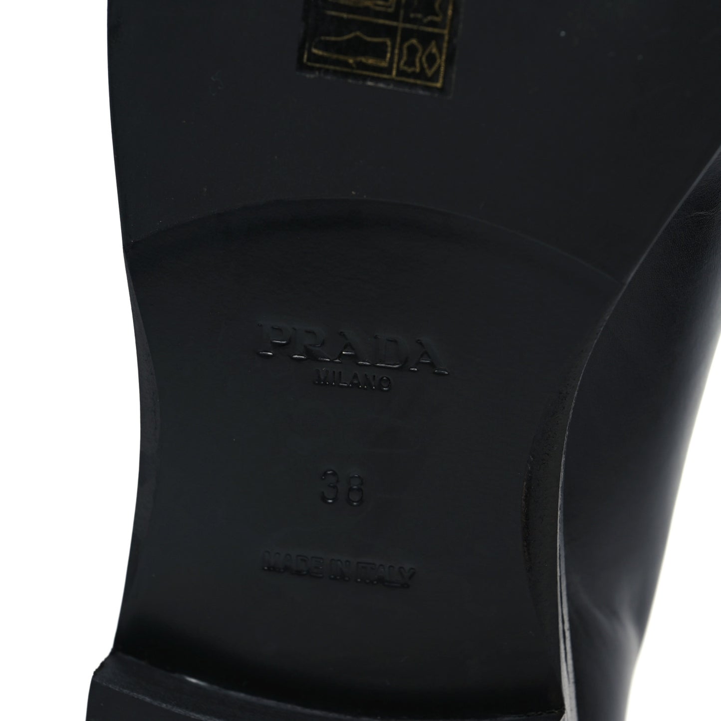Calfskin Loafers 38 Black