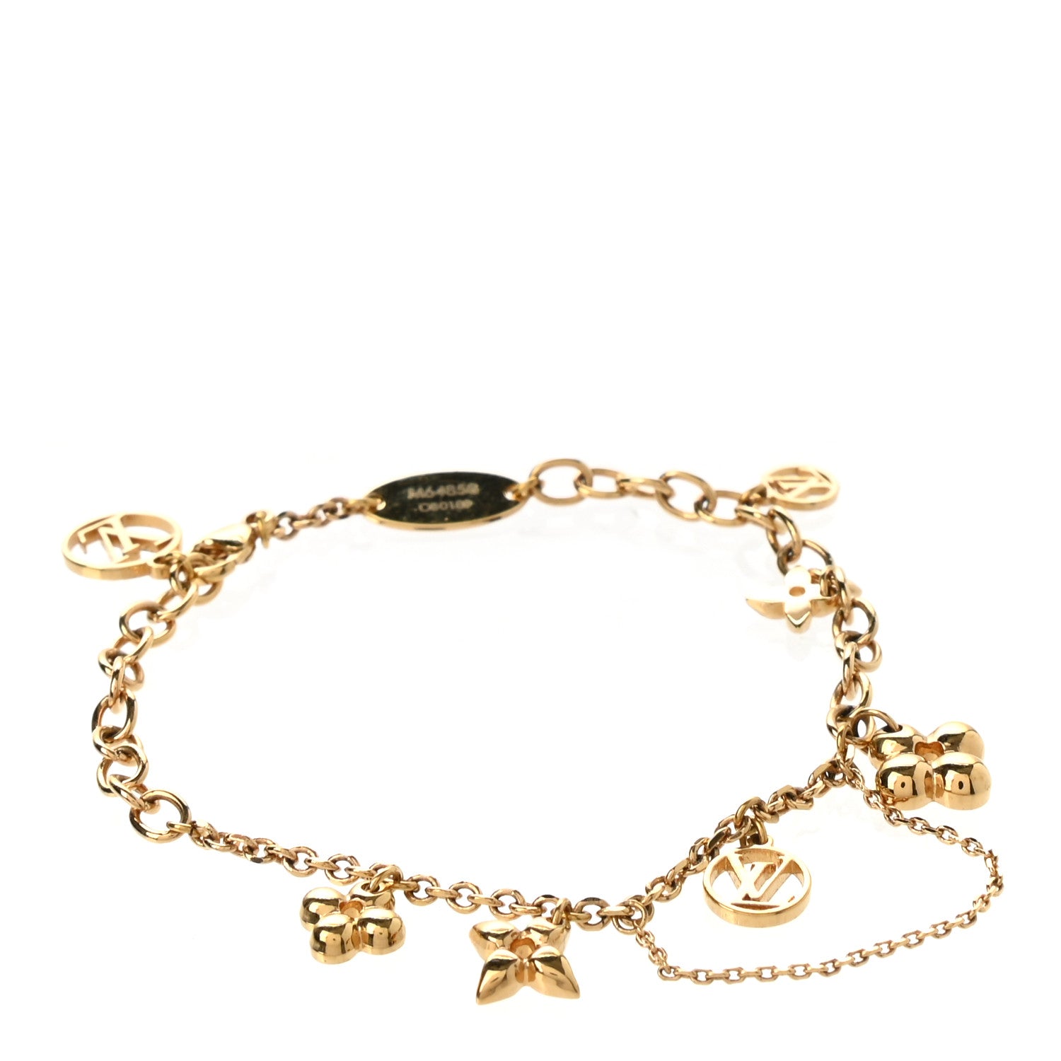 Louis Vuitton Metal Monogram Blooming Supple Bracelet 1 of 5