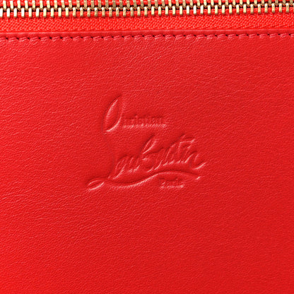 Christian Louboutin Calfskin Spiked IPad Case Blue Saphir 6 of 6